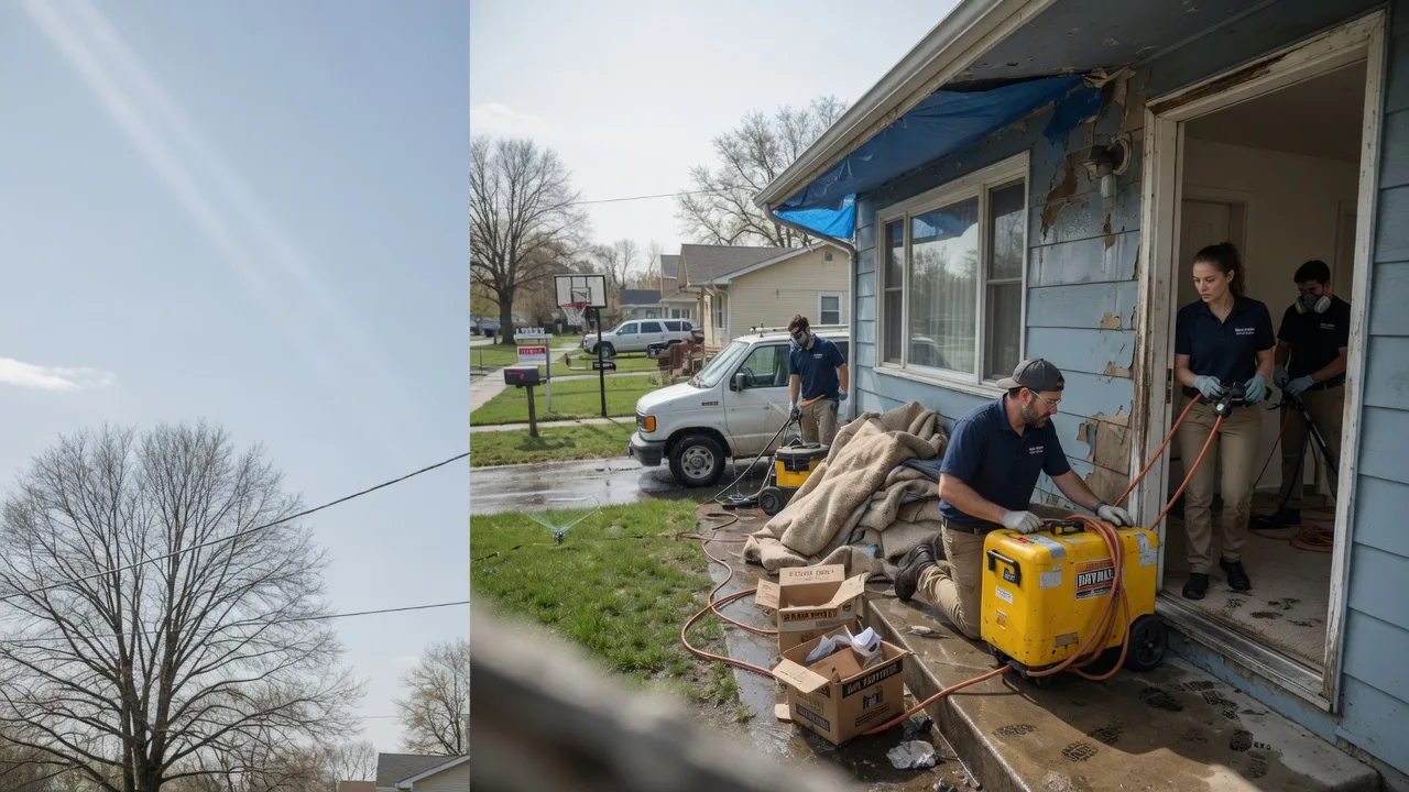 Basement Flood Cleanup in Delray, WV near me